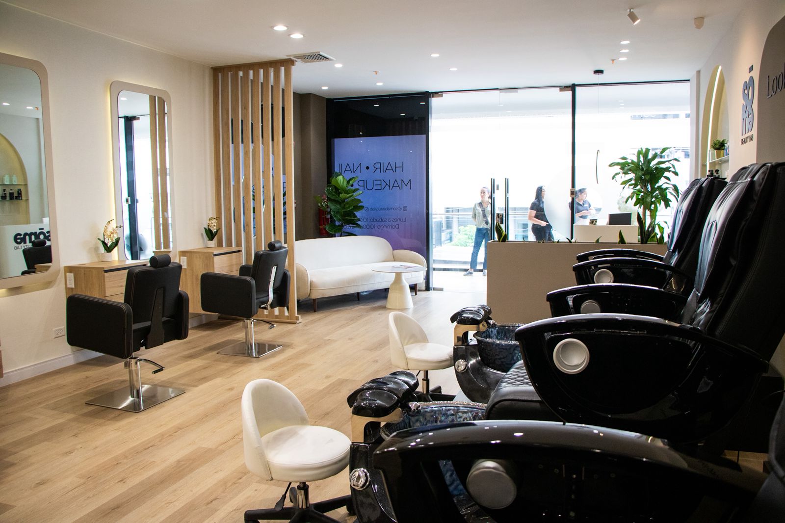 Vista general del salón